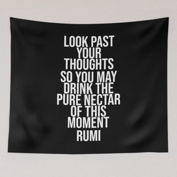 Aperçu de l'œuvre The Nectar - Rumi quote créée et vendue par Philippe Derungs.