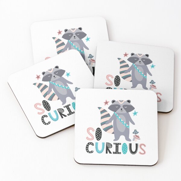 Item preview, Curious Tribal Raccoon designed and sold by AGDStudio.