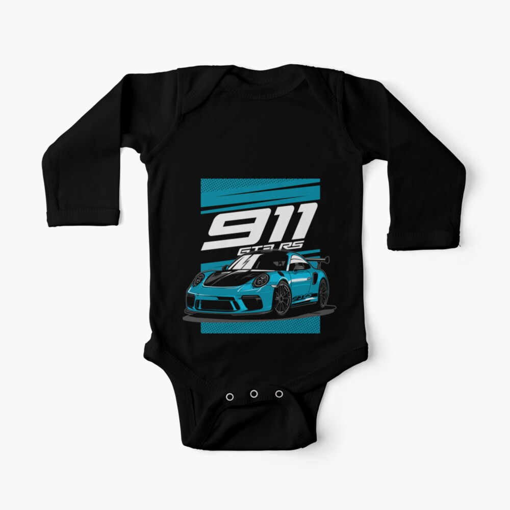 Porsche 911 Gt3 Rs Porsche 911 Gt3 Rs Baby One Piece By Carrture91 Redbubble