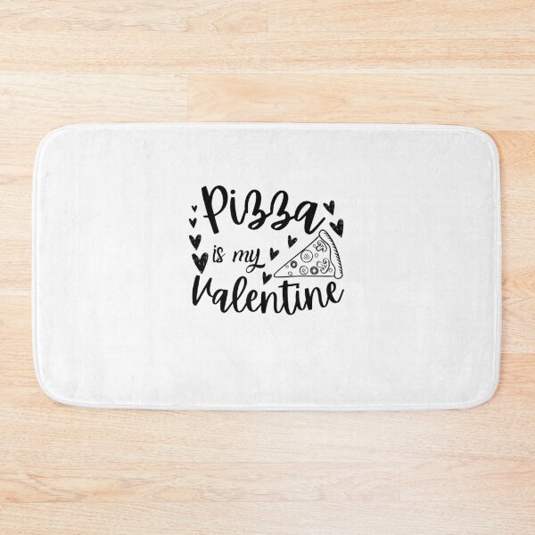 Item preview, Pizza Is My Valentine Typography Design  designed and sold by Valuential.