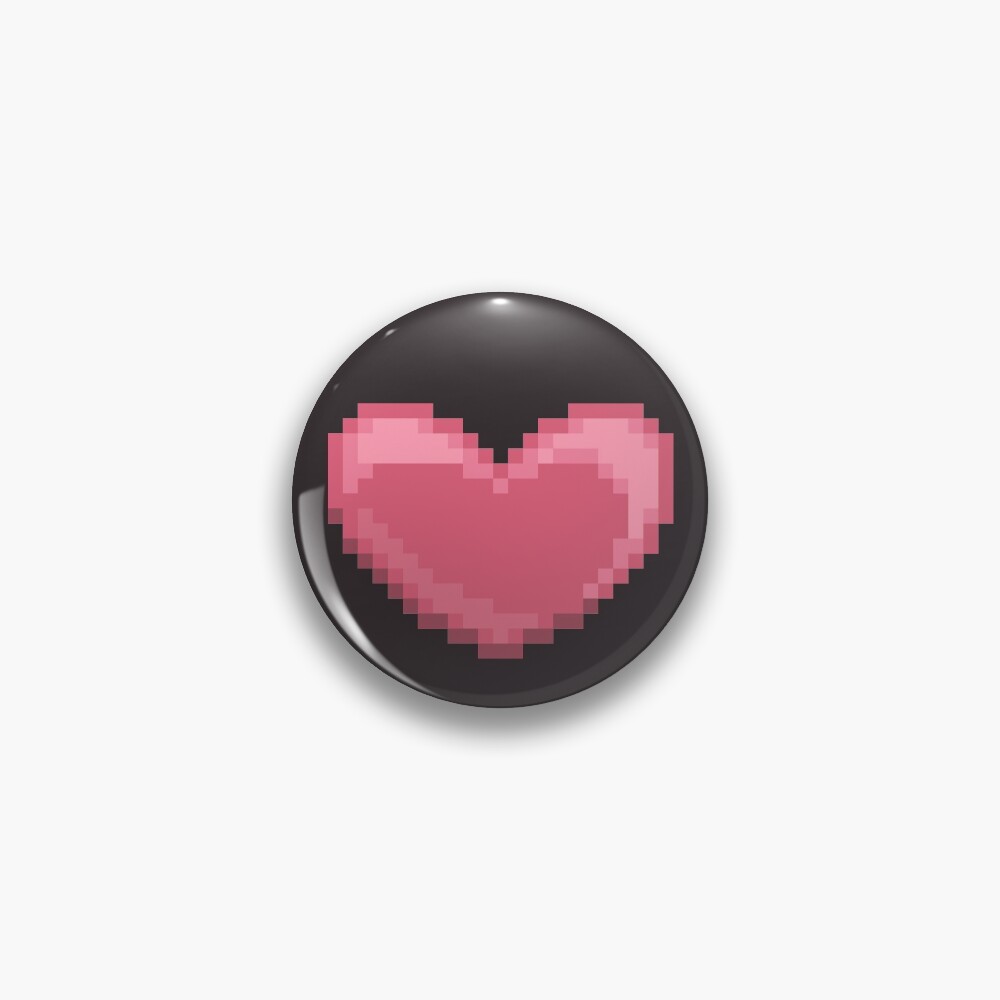 Pixel Heart Pin
