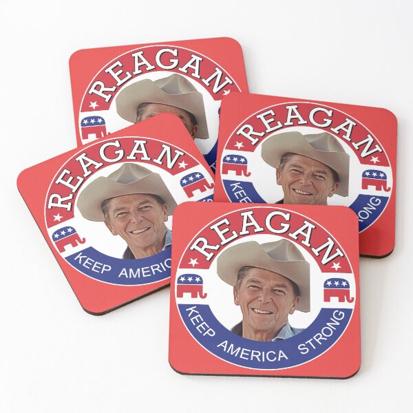 Item preview, Ronald Reagan Vintage Campaign // Keep America Strong designed and sold by acquiesce13.