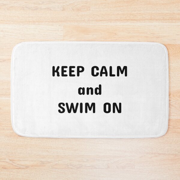 Item preview, Keep calm and swim on, Swimmer, Sport, Fitness designed and sold by cyhdesign.