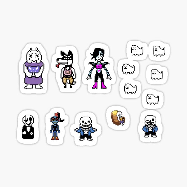 Item preview, Undertale - Random Sticker Pack 2 designed and sold by aiellus.