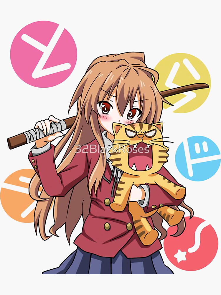 Taiga Aisaka - Toradora Anime Car Window Decal Sticker 001 Anime