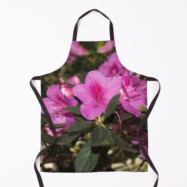 Item preview, close-up photo of three pink rhododendron flowers designed and sold by nataliavavilina.