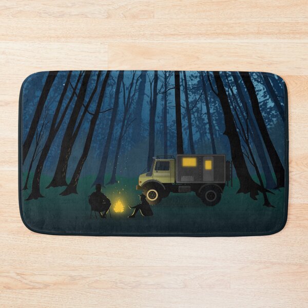 Item preview, Twilight Unimog Overlander Forest Camping designed and sold by Groenendijk.