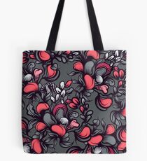 Floral composition with wild berries. Tote Bag