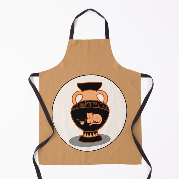Item preview, Ancient Greek Cat Vase designed and sold by Cor-de-Rosa.