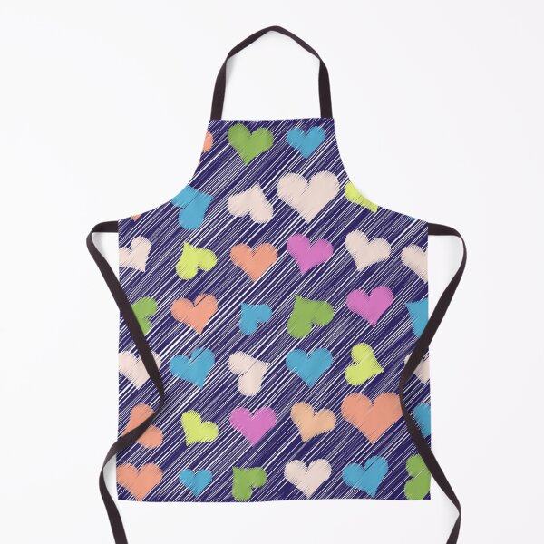 Item preview, Scribble hearts pattern designed and sold by kallyfactory.
