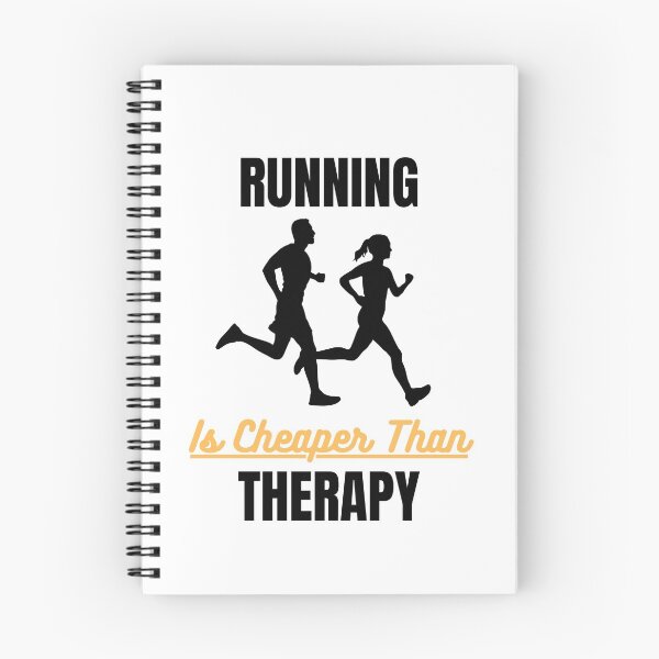 Item preview, Running Is Cheaper Than Therapy designed and sold by momsnpops.