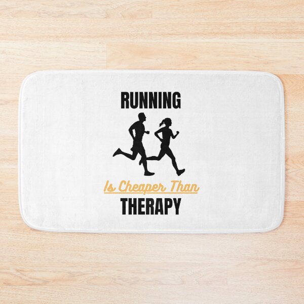 Item preview, Running Is Cheaper Than Therapy designed and sold by momsnpops.
