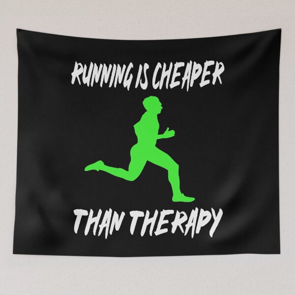 Item preview, Running Is Cheaper Than Therapy designed and sold by Deni2000.