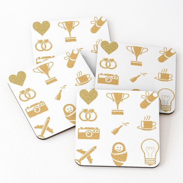 Item preview, Life Achievements Golden Glitter packs designed and sold by lodarohit.