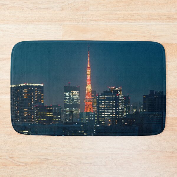 Item preview, Tokyo Skyline Night View with Tokyo Tower designed and sold by Jordan McChesney.