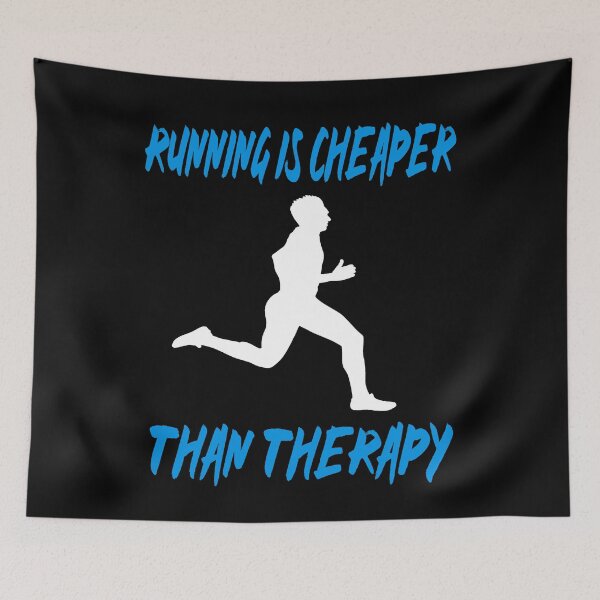 Item preview, Running Is Cheaper Than Therapy designed and sold by Deni2000.