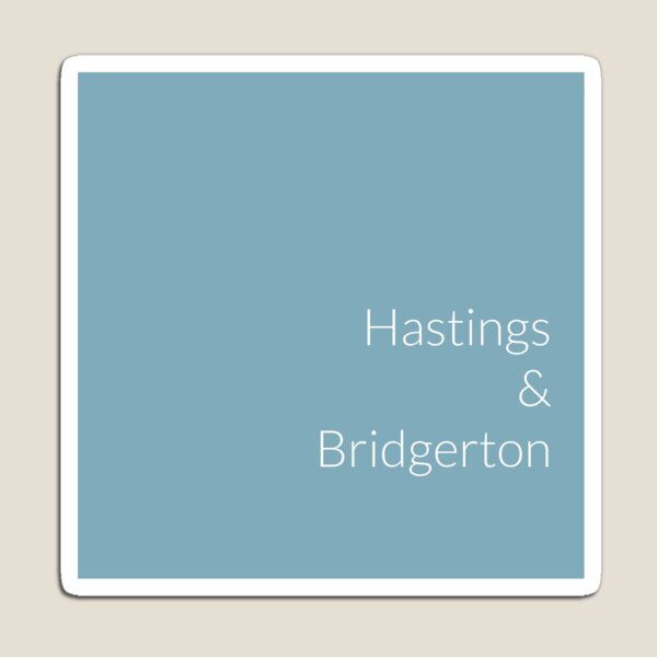 Aperçu de l'œuvre Hastings et Bridgerton créée et vendue par BridgertonStyle.