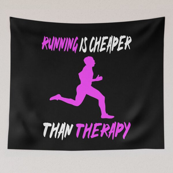 Item preview, Running Is Cheaper Than Therapy designed and sold by Deni2000.
