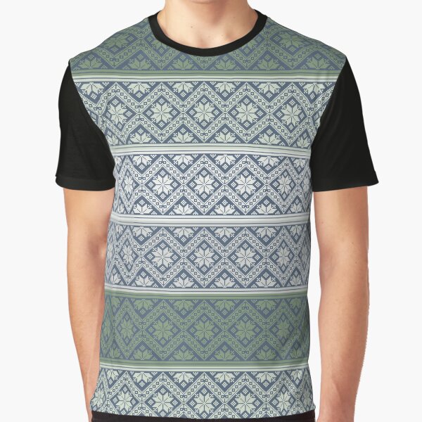 Traditional Pattern Graphic T-Shirt