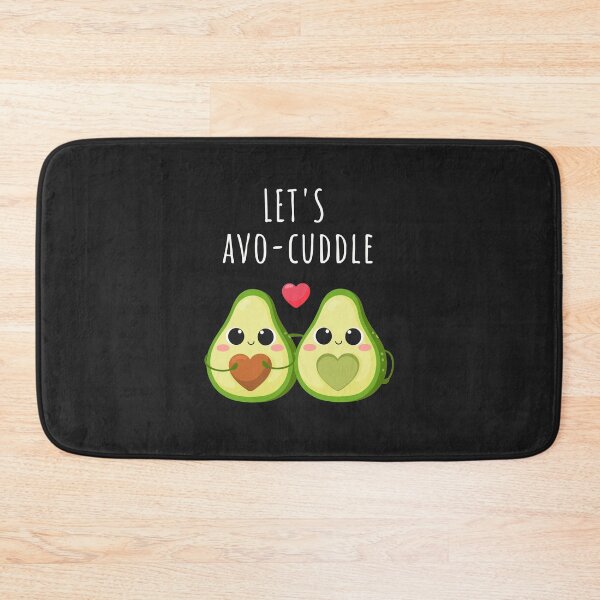 Item preview, Let's Avo-Cuddle - Funny Cute Valentines Day, Anniversary, Engagement Gift For Him/Her designed and sold by Ellisen Prints.
