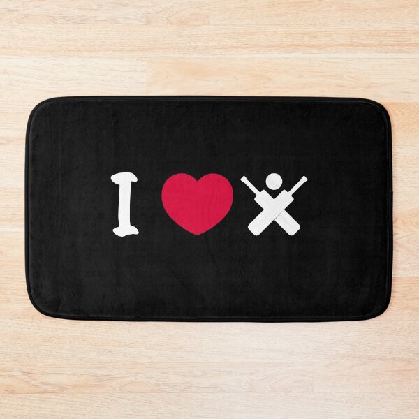 Item preview, I Love Cricket Fan Funny Cricket Lover Gift for Valentines Day designed and sold by xtocky.