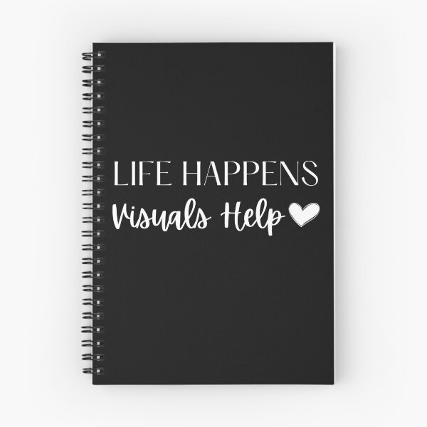 Item preview, Life Happens Visuals Help designed and sold by KOOL Studio.