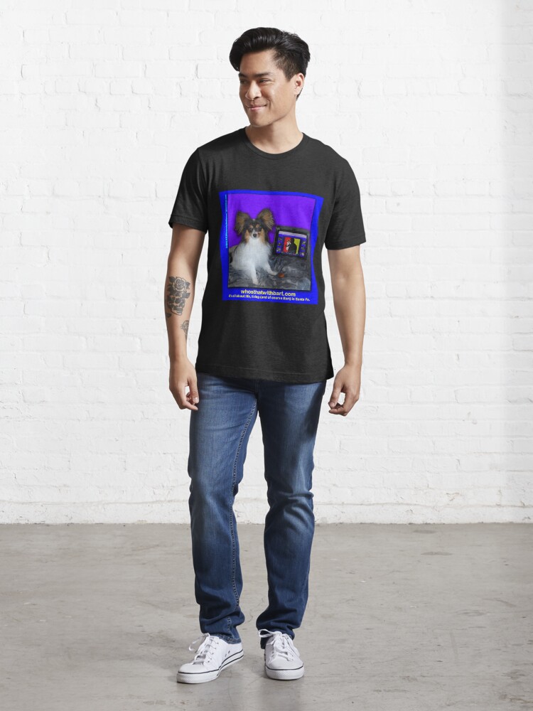 Alternate view of Who's That with Bart? A Papillon with Attitude! Essential T-Shirt