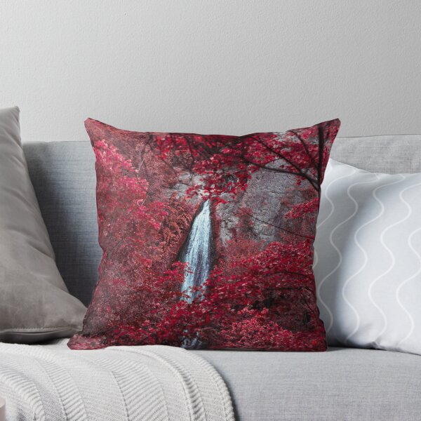 Item preview, The Red Forest and a Waterfall designed and sold by NinaNayko.