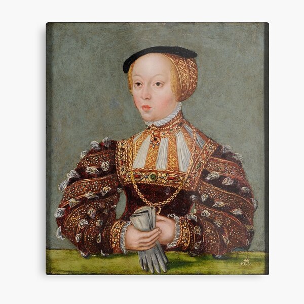 Aperçu de l'œuvre Elisabeth d'Autriche (1565) - Lucas Cranach le Jeune créée et vendue par SALON DES ARTS.