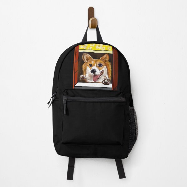 Item preview, Doggy doggie dog in the window- corgi - Pembroke Welsh corgi, puppy love designed and sold by Artonmytee.