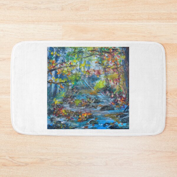 Item preview, Stream in Fall designed and sold by LitArtByGina.