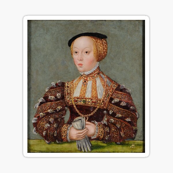 Aperçu de l'œuvre Elisabeth d'Autriche (1565) - Lucas Cranach le Jeune créée et vendue par SALON DES ARTS.