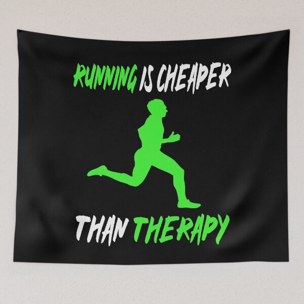 Item preview, Running Is Cheaper Than Therapy designed and sold by Deni2000.
