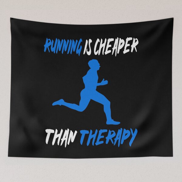 Item preview, Running Is Cheaper Than Therapy designed and sold by Deni2000.