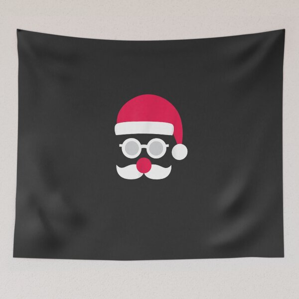Item preview, Santa Claus Beard Hat And Sunglasses Christmas Tee designed and sold by PamelaPrice2.