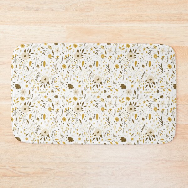 Item preview, Yellow Floral Pattern designed and sold by jenniedavis.