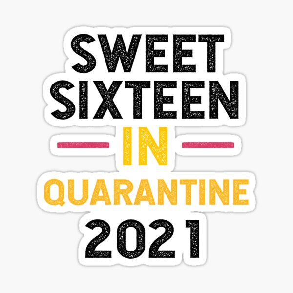 Sweet 16 Birthday Stickers Redbubble Sweet 16 Birthday Stickers Redbubble
