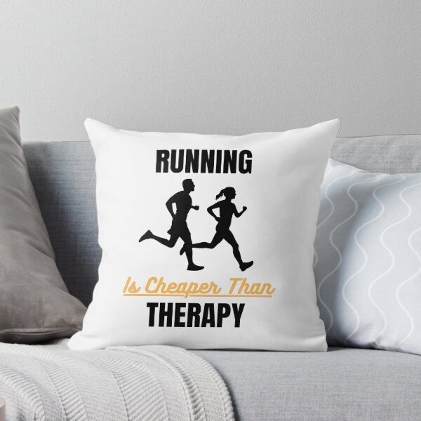 Item preview, Running Is Cheaper Than Therapy designed and sold by momsnpops.