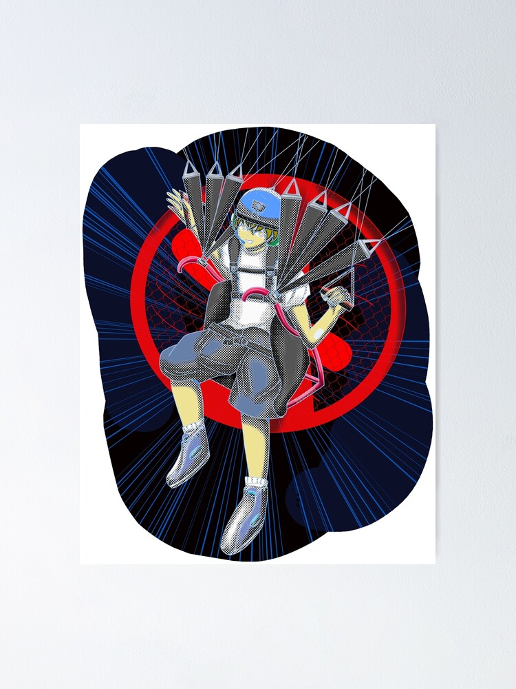 "Anime Paramotor by Shandi Designs" Poster by PPGGrandpa Redbubble