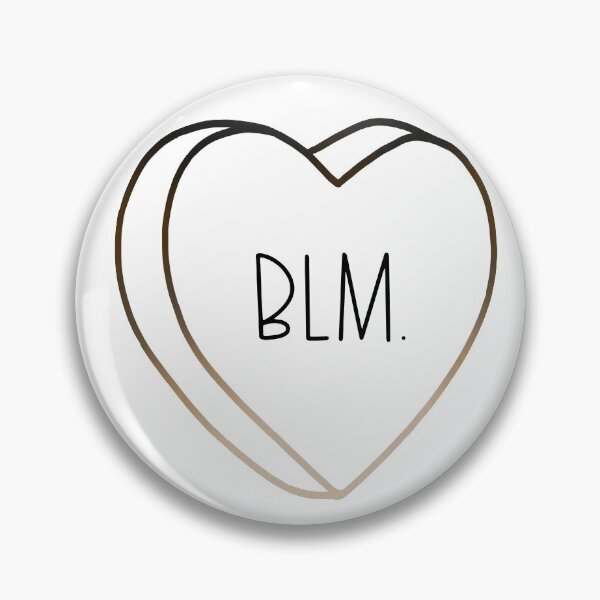 Item preview, BLM Conversation Heart designed and sold by AWardStickers.