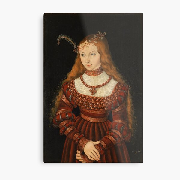 Aperçu de l'œuvre Princesse Sibylle de Clèves (1526) - Lucas Cranach l'Ancien créée et vendue par SALON DES ARTS.