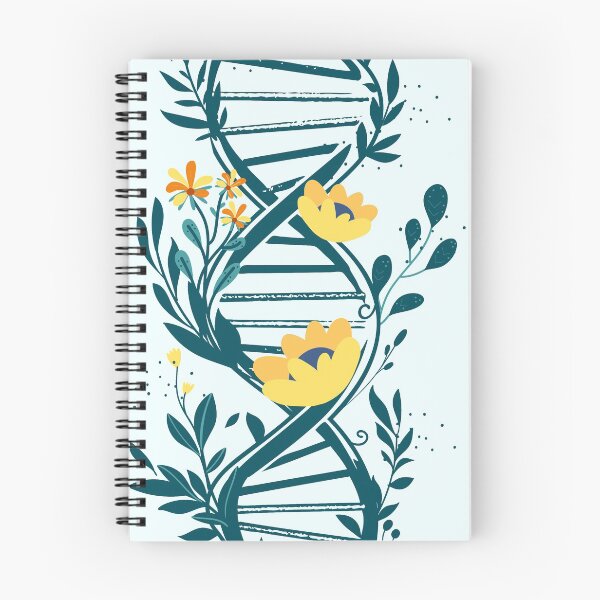 Item preview, Floral Watercolor DNA flowers trees dna structure  designed and sold by ELmezz.