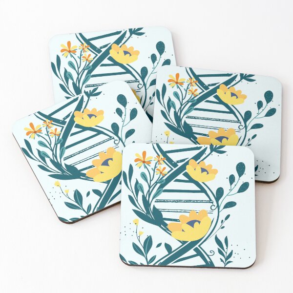Item preview, Floral Watercolor DNA flowers trees dna structure  designed and sold by ELmezz.