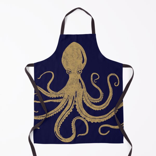 Item preview, Octopus, dark blue designed and sold by Cevetan.