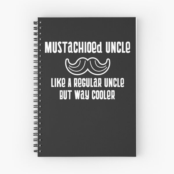 Item preview, Mustachioed Uncle Like A Regular Uncle But Way Cooler designed and sold by EricJP.