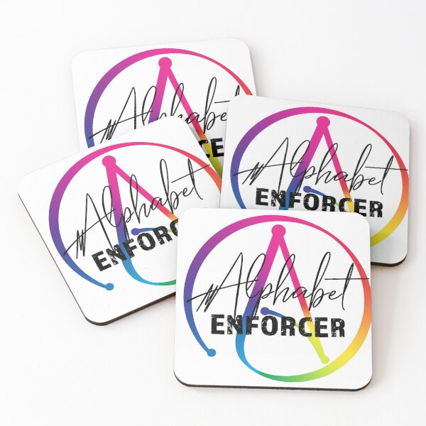 Item preview, Alphabet Enforcer designed and sold by MoltoBella-Art.