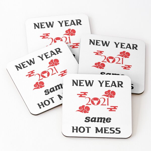 Item preview, new year same hot mess, funny gift   designed and sold by DANT-shirts.