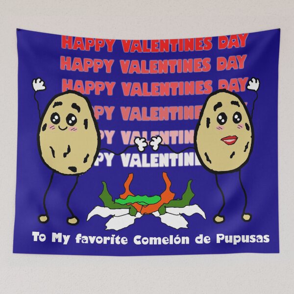 Item preview, Pupusas Salvadoreñas Happy Valentines Day designed and sold by kestrada2906.