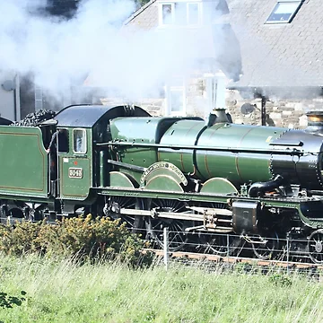 Artwork thumbnail, Steam train by Ribster13