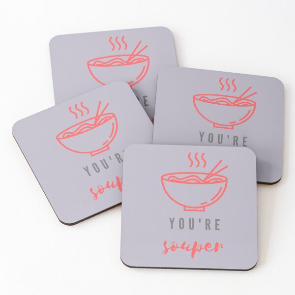 Aperçu de l'œuvre Tu es Souper, tu es Super Pun créée et vendue par GoodMoodFood.